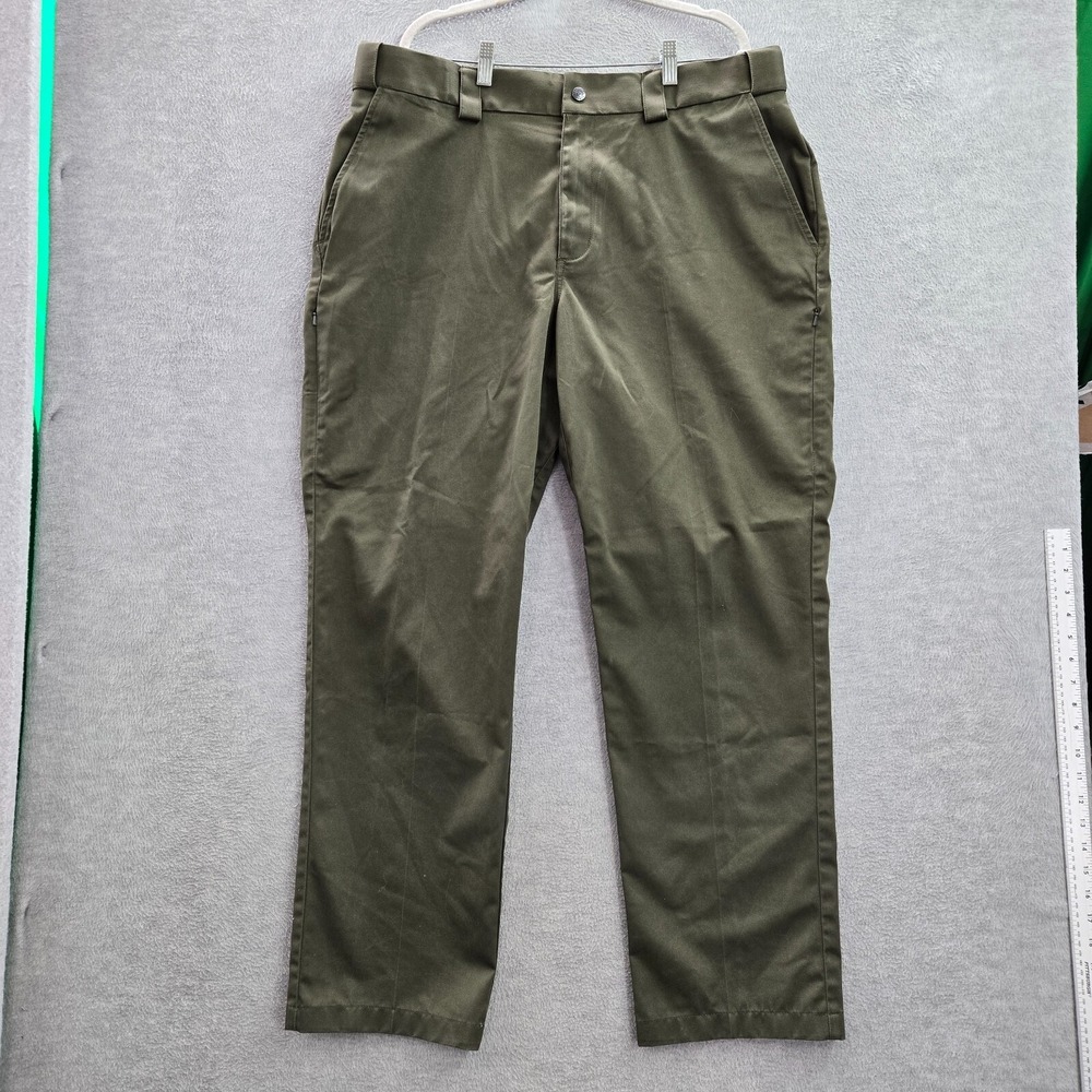511 Tactical Men Pants 40 Green‎ Chino Polyester Cotton Logo